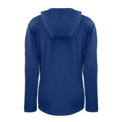 Denver Broncos Cutter & Buck Women's Throwback Daybreak Eco Recycled Half-Zip Hoodie Blue | NFL