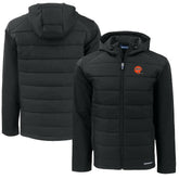Cincinnati Bengals Cutter & Buck Throwback Big & Tall Evoke Hybrid Eco Softshell Recycled Full-Zip Jacket Black | NFL