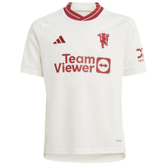Alejandro Garnacho Manchester United Youth 2023/24 Third Replica Player Jersey – White | Adidas Online