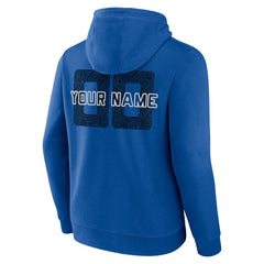 Dallas Mavericks Stellar Personalized Name & Number Pullover Hoodie Blue - NBA