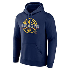 Denver Nuggets Stellar Personalized Name & Number Pullover Hoodie Navy - NBA