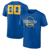 Golden State Warriors Stellar Personalized Name & Number T-Shirt Royal - NBA
