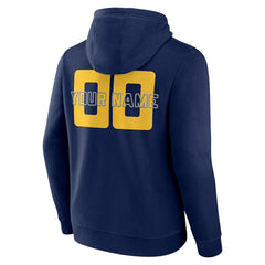 Indiana Pacers Stellar Personalized Name & Number Pullover Hoodie Navy - NBA