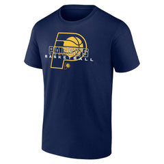 Indiana Pacers Stellar Personalized Name & Number T-Shirt Navy - NBA