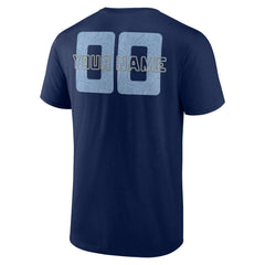 Memphis Grizzlies Stellar Personalized Name & Number T-Shirt Navy - NBA