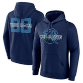 Minnesota Timberwolves Stellar Personalized Name & Number Pullover Hoodie Navy - NBA