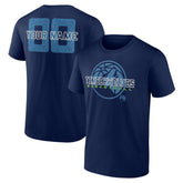 Minnesota Timberwolves Stellar Personalized Name & Number T-Shirt Navy - NBA