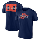 Oklahoma City Thunder Stellar Personalized Name & Number T-Shirt Navy - NBA