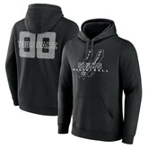 San Antonio Spurs Stellar Personalized Name & Number Pullover Hoodie Black - NBA