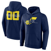 Utah Jazz Stellar Personalized Name & Number Pullover Hoodie Navy - NBA
