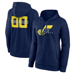 Utah Jazz Women's Stellar Personalized Name & Number Pullover Hoodie Navy - NBA