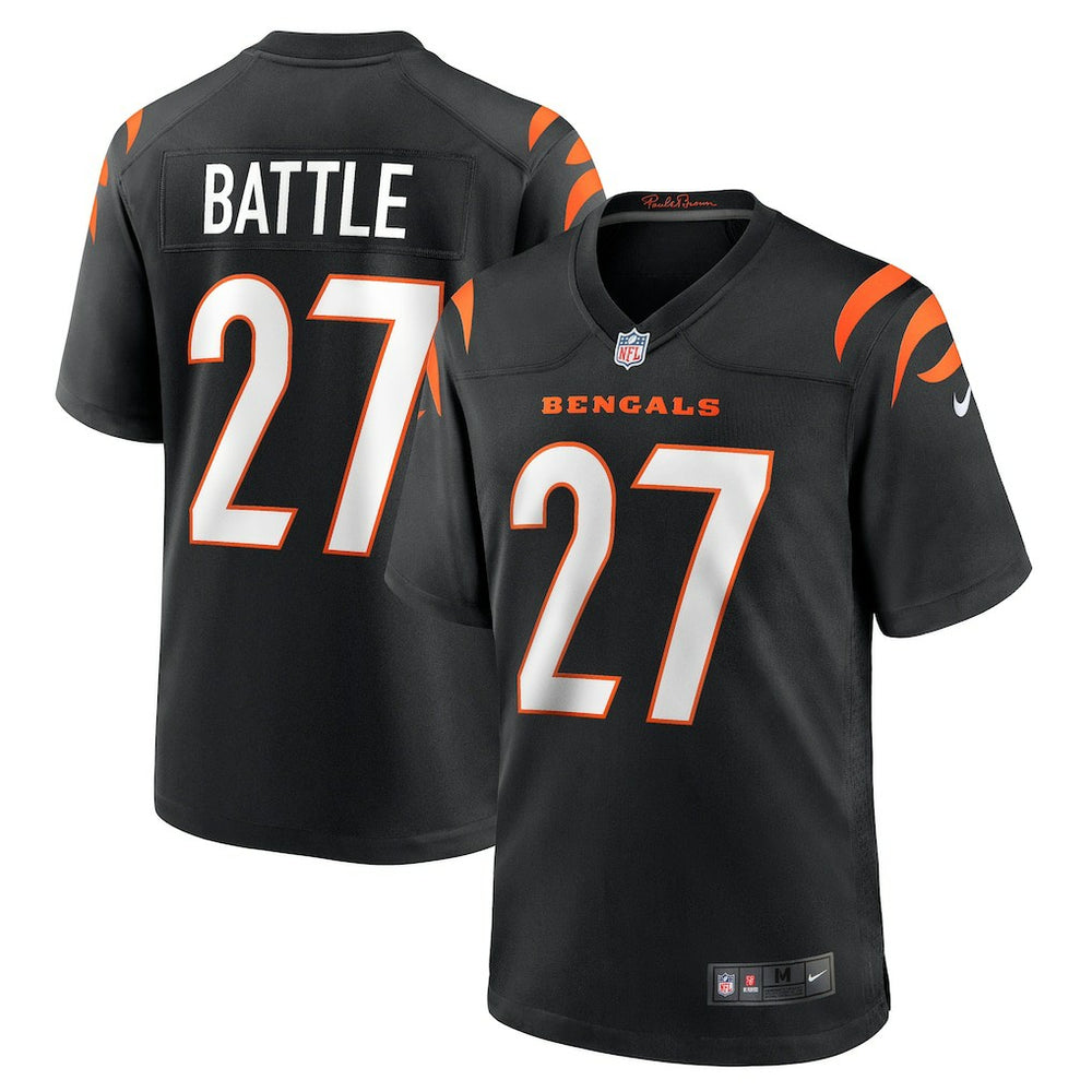 Jordan Battle Cincinnati Bengals Team Game Jersey Black | Nike for Sale