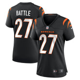 Jordan Battle Cincinnati Bengals Women's Team Game Jersey Black | Nike for Sale