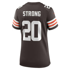 Pierre Strong Jr. Cleveland Browns Women's Team Game Jersey Brown | Nike for Sale