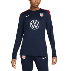 USMNT Women's 2024 Strike Performance Long Sleeve Top Navy | Nike discount