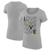 Pittsburgh Pirates G-III 4Her by Carl Banks Women's Super-Slim Fit Lightweight Love Graphic Team T-Shirt - MLB