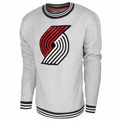 Portland Trail Blazers Stadium Essentials Club Level Pullover Sweatshirt Heather Gray - NBA