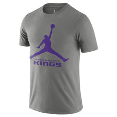 Sacramento Kings Essential Jumpman T-Shirt Gray - NBA