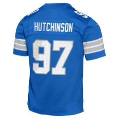 Aidan Hutchinson Detroit Lions Youth Game Jersey Blue | Nike for Sale
