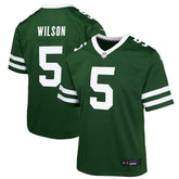 Garrett Wilson New York Jets Youth Game Jersey Green | Nike for Sale
