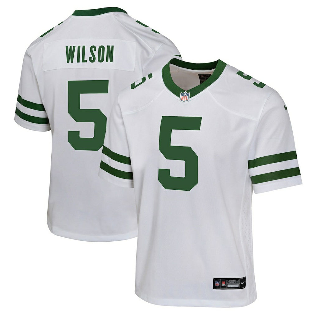 Garrett Wilson New York Jets Youth Game Jersey White | Nike for Sale