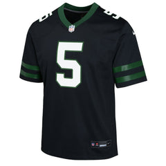 Garrett Wilson New York Jets Youth Game Jersey Black | Nike for Sale