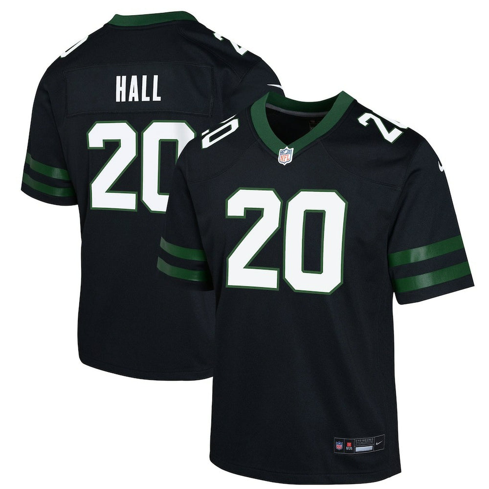 Breece Hall New York Jets Youth Game Jersey Black | Nike for Sale
