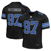 Aidan Hutchinson Detroit Lions Youth Game Jersey Black | Nike for Sale