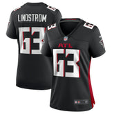 Chris Lindstrom Atlanta Falcons Women's Team Game Jersey Black | Nike for Sale