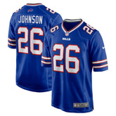 Ty Johnson Buffalo Bills Team Game Jersey Royal | Nike for Sale