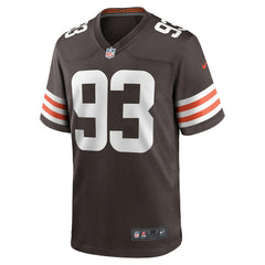 Shelby Harris Cleveland Browns Team Game Jersey Brown | Nike for Sale