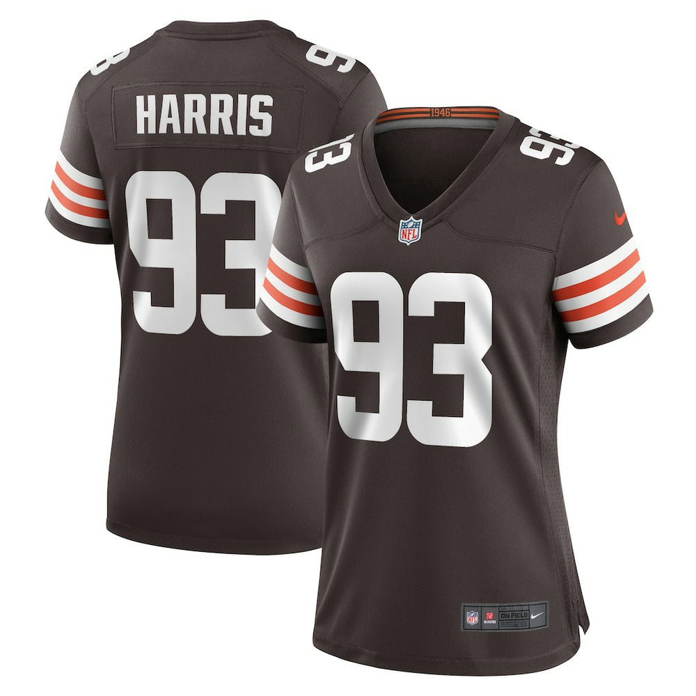 Shelby Harris Cleveland Browns Women's Team Game Jersey Brown | Nike for Sale