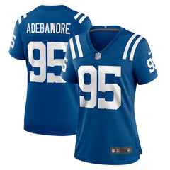 Adetomiwa Adebawore Indianapolis Colts Women's Team Game Jersey Royal | Nike for Sale