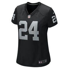 Marcus Peters Las Vegas Raiders Women's Team Game Jersey Black | Nike for Sale