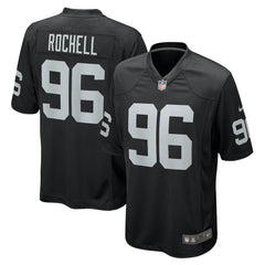 Isaac Rochell Las Vegas Raiders Team Game Jersey Black | Nike for Sale