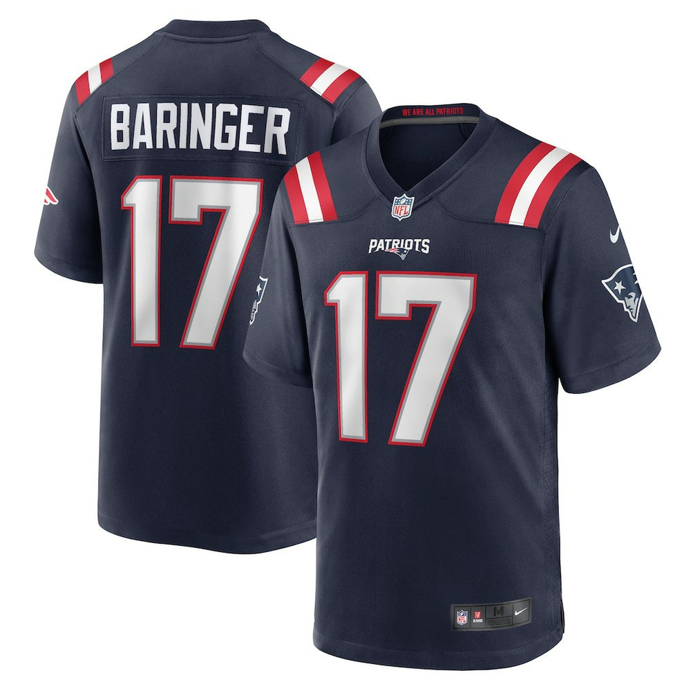 Bryce Baringer New England Patriots Team Game Jersey Navy | Nike for Sale