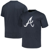 Atlanta Braves Profile Big & Tall Weathered Logo T-Shirt - MLB