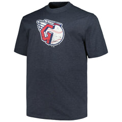 Cleveland Guardians Profile Big & Tall Weathered Logo T-Shirt - MLB