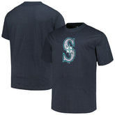 Seattle Mariners Profile Big & Tall Weathered Logo T-Shirt - MLB
