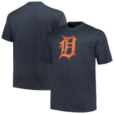 Detroit Tigers Profile Big & Tall Weathered Logo T-Shirt - MLB