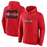 Chicago Bulls Stellar Personalized Name & Number Pullover Hoodie Red - NBA