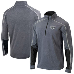 Los Angeles Kings Columbia Omni-Wick Shotgun 2.0 Quarter-Zip Pullover Top - Gray/Black - NHL
