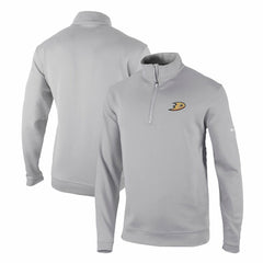 Anaheim Ducks Columbia Omni-Wick Wickhams Hills Half-Zip Pullover Top - Gray - NHL