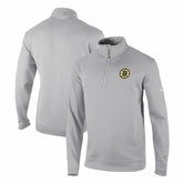 Boston Bruins Columbia Omni-Wick Wickhams Hills Half-Zip Pullover Top - Gray - NHL