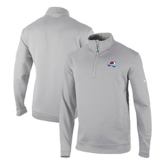 Colorado Avalanche Columbia Omni-Wick Wickhams Hills Half-Zip Pullover Top - Gray - NHL