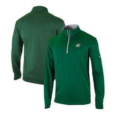 Dallas Stars Columbia Omni-Wick Wickhams Hills Half-Zip Pullover Top - Green - NHL
