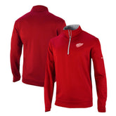 Detroit Red Wings Columbia Omni-Wick Wickhams Hills Half-Zip Pullover Top - Red - NHL