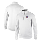 New York Islanders Columbia Omni-Wick Wickhams Hills Half-Zip Pullover Top - White - NHL