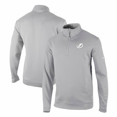 Tampa Bay Lightning Columbia Omni-Wick Wickhams Hills Half-Zip Pullover Top - Gray - NHL