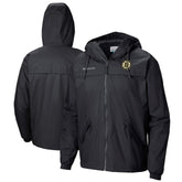 Boston Bruins Columbia Oroville Creek Lightweight Full-Zip Windbreaker Jacket - Black - NHL